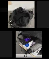 Bolso Bandouliere de gran capacidad de alta calidad para hombre, bolso de negocios con estampado de letras, bandolera de viaje - details 9