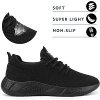 Zapatillas De Correr Para Hombre Zapatos Deportivos Ligeros Y Transpirables Para Caminar Y Jogging Tecnología Flywire Material Superior De Encaje Y Poliéster Suela De EVA - details 2