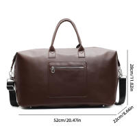Bolsa con cierre deportivo de PU para gimnasio, Fitness, Yoga, bolsas de lona, ​​bolso de viaje corto húmedo seco, para acampar al aire libre, senderismo, mochila escolar de mano para fin de semana - details 0