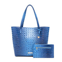 Nuevo europeo y americano transfronterizo Amazon estación independiente portátil tote madre retro bolso de las mujeres multicolor Brahman patrón de cocodrilo - details 9