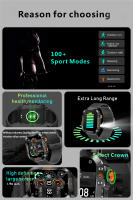 Nuevo reloj inteligente con asistente de voz para llamadas, pantalla AMOLED de 1,96 pulgadas, reloj inteligente deportivo con monitoreo de salud 24H para Android IOS - details 1