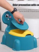 Orinal de entrenamiento para bebé, asiento de dinosaurio de dibujos animados, especial para niños y niñas - details 0