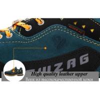 Zapatos De Senderismo Impermeables A La Moda, Zapatillas De Escalada Para Hombre, Zapatillas De Deporte Con Cordones Informales - details 5