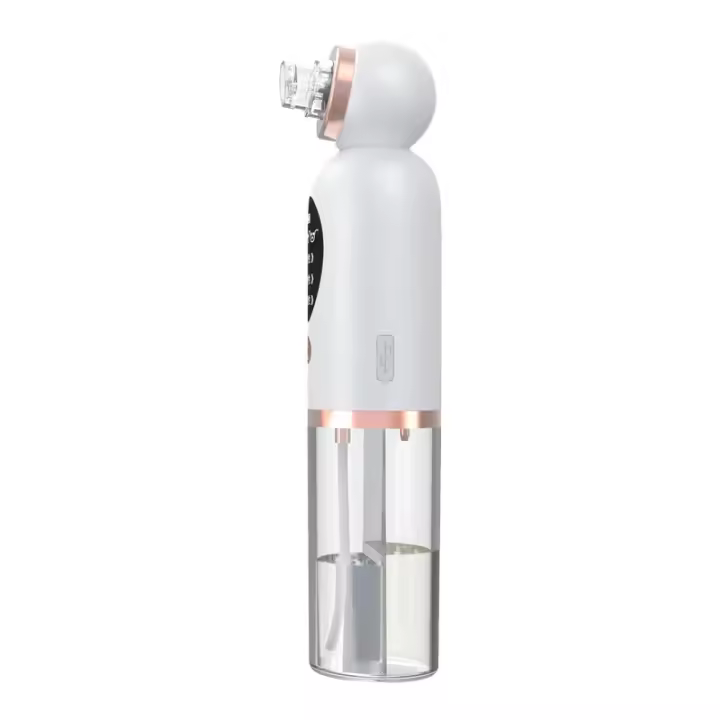 Herramienta de Cuidado de la Piel Facial de Burbujas Pequeñas Limpieza Eléctrica No Visual, Inyección de Oxígeno, Circulación de Agua, Herramienta de Espinillas - 1