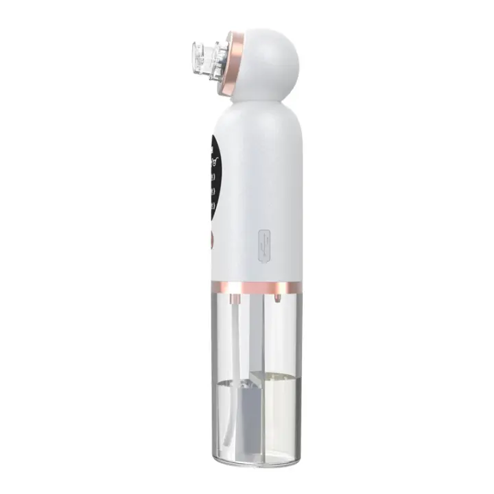 Herramienta de Cuidado de la Piel Facial de Burbujas Pequeñas Limpieza Eléctrica No Visual, Inyección de Oxígeno, Circulación de Agua, Herramienta de Espinillas - 1