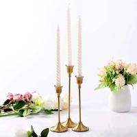 Los portavelas de mesa de metal elegantes Vintage de 1 ud./3 uds. Se utilizan para bodas, Acción de Gracias, Navidad y decoración de hoteles - details 5