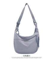 Bolso cruzado minimalista de gran capacidad para mujer, bolso pequeño de hombro para estudiante, bolso de dumplings versátil, nuevo estilo - details 20