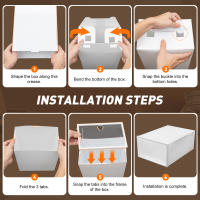 Cajas grandes de plástico para almacenamiento de zapatos, cajón transparente, organizador plegable apilable, 20 unidades - details 1
