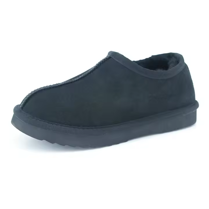 Botas de nieve de invierno Ultra Mini para mujer, zapatos cálidos informales de cuero de Cuero de vaca Real, tobillo poco profundo, novedad de 2025 - 1