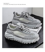 Zapatos De Malla Transpirable, Zapatillas De Plataforma De Realce De Lujo Ligero - details 22