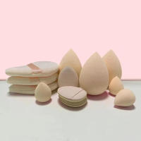 El juego de esponjas multifuncionales de 12 piezas incluye 3 mini cacas para dedos y huevos de belleza - details 6