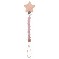 Cadena de silicona para chupete de bebé, cadena suave de grado alimenticio, con cuentas anticaída, Clips molares - details 5