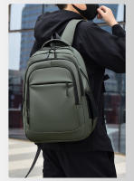 Nueva mochila para hombres, mochila de negocios para hombres de gran capacidad, película de cuero, bolsa de ordenador para viajes al aire libre - details 4