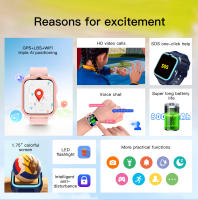 Blackview 2025 Nuevo reloj inteligente, Z30 Reloj inteligente para niños Reloj de teléfono con llamadas 4G, Monitor de seguimiento para niños a prueba de agua, Relojes digitales deportivos SOS para niños, Posicionamiento triple Al LBS + WiFi + GPS, Baterí - details 1