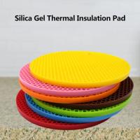 Alfombra de Silicona Aislante de Calor Antideslizante, Resistente al Calor, Posavasos de Cocina con Diseño de Colmena - details 0