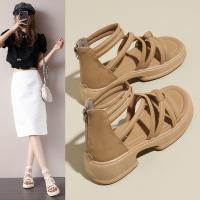 Nuevos Sandalias Platas Antideslizantes para Mujer en Verano 2025 Versátil Moda de Playa para Piso Coberto - details 17