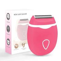 Afeitadora eléctrica inalámbrica para mujer, uso húmedo/seco con cabezal desmontable para afeitar suavemente el bikini, las piernas, las axilas y el vello público - details 2