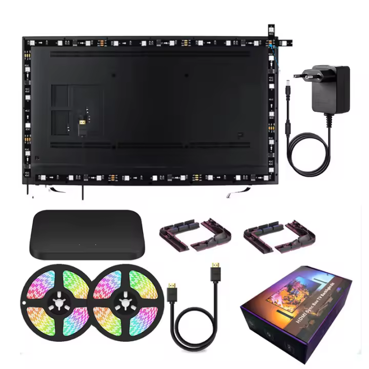 Caja de Sincronización HDMI 2.0 Inteligente Kit de Iluminación de Fondo LED para Televisión - 1