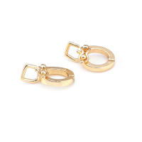 Colgantes de Brasso de Oro 18K Clips de Conexión de Circonio Suministros de Hacer Joyas - details 2