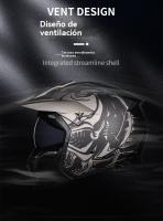 Casco integral moto mujer aire libre hombre MX Carreras de Locomotora movimiento - details 3