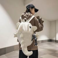 Mochila impermeable de tiburón a la moda, bolso informal de viaje para ordenador portátil con múltiples bolsillos, mochila escolar de nailon de gran capacidad para estudiantes universitarios y adolescentes - details 20