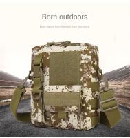 Bolso de Hombro Cruzado Táctico de Camuflaje Versión Vertical para Hombres y Mujeres - details 13