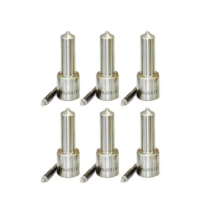 6 piezas Boquillas De Inyectores Rail DLLA155P848 Accesorios Repuestos Automovil Compatibles con Hino 500 - 1
