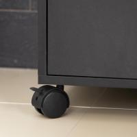 Mueble Auxiliar de Cocina Aparador Auxiliar Bajo de Cocina para Microondas con 2 Puertas y 1 Cajón L59 x P40 x H92 cm FSB09-W ES - details 15