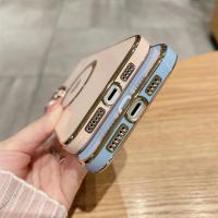 Funda de Teléfono Magsafe de Lujo con Recubrimiento Magnético y Corazón - details 15