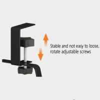 Colgador de mesa portátil para escritorio, soporte ajustable sin perforaciones para bolso, decoración de almacenamiento, gancho para bolsa colgante multifuncional - details 8