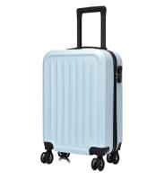 Maleta para niños maleta con ruedas 20 pulgadas rayas para niños maleta simple contraseña embarque maleta de rueda universal - details 3