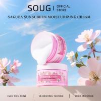 Crema Protector Solar Sakura SPF50 Lote de Gel de Aislamiento Hidratante y Blanqueador Facial - details 7