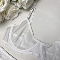 Conjunto de ropa interior Sexy sin costuras para mujer, Kit de sujetador de 2 piezas, trajes íntimos de encaje con realce, conjuntos exóticos sensuales, lencería - details 12