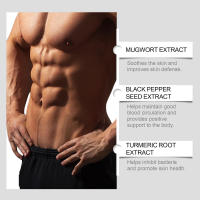 Cuidado externo con aceites esenciales, crema hidratante corporal para hombres. - details 6