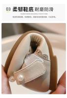 Zapatos de cuero de estilo coreano para niños y niñas, calzado de princesa con lazo de perlas, antideslizante, versátil, elegante, 2024 - details 4