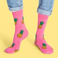 SJZDWYLZ Calcetines de Diversión de Impresión Animal Talla Grande para Hombres y Mujeres Algodón Combinado - details 8