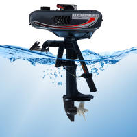Motor de barco fueraborda de 2 tiempos, 3,5 HP, de 2 tiempos de alta resistencia Motor fueraborda, Motor de barco de pesca - details 0