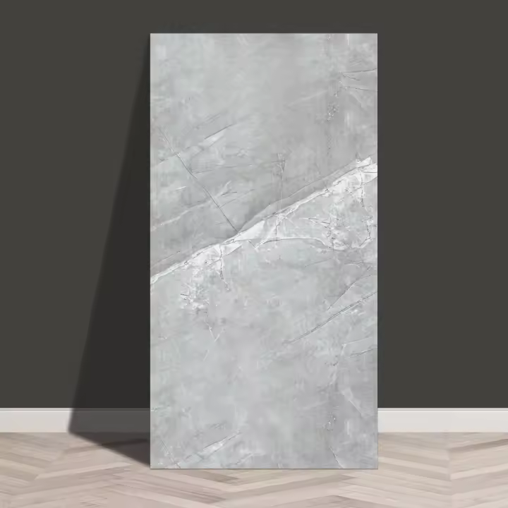 Papel tapiz decorativo para pared de fondo de baño y cocina, autoadhesivo, impermeable, de imitación de mármol y azulejos - 1