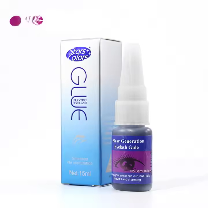 Pegamento para pestañas postizas, sin olor, 15ml, 5 a 8 segundos, NO tóxico, herramientas de maquillaje - 1