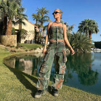 BUNO-estilo Safari falda vaquera con bolsillos grandes, minifaldas sexis ajustadas de cintura media para mujer, moda urbana de verano 2025 para mujer - details 10
