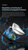 Original QKZ Hi6T Wired Earphones In-ear 3.5mm AUX With MIC Wired Control Heavy Bass For Running Live Streaming Gaming Music - details 11