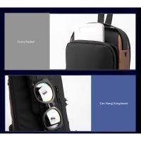 Bolso de Hombro Anti-Robo para iPad Mini 6 Bolso de Pecho para Viaje para Hombres con Bloqueo de Contraseña Bolso de Mensajero Regalo para Hombres - details 9