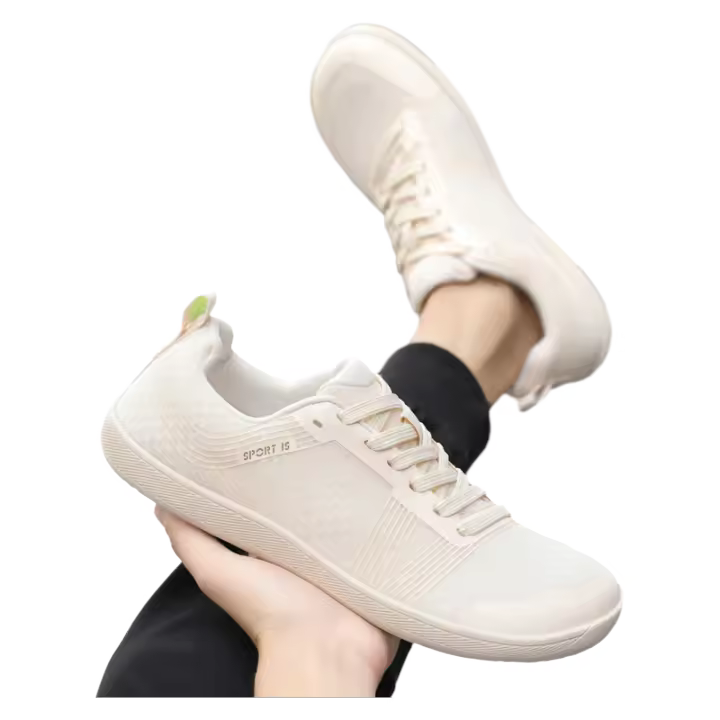 Zapatillas De Entrenamiento Cruzado Para Mujeres Y Hombres Minimalistas Con Solado Disperso Y Dedo Ancho Zapatos Planos De Adulto Material De Tela Suela De Goma - 1