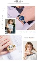 Reloj de Pulsera de Acero Inoxidable con Malla de Milanesa Reloj de Cuarzo Japonés Impermeable para Mujeres Regalo Elegante - details 6