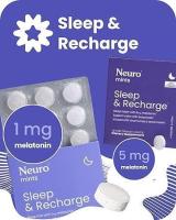 Neuro Gum (54 piezas) sin azúcar con L-teanina, cafeína natural + vitamina B12 B6, suplemento nootrópico de energía y enfoque para mujeres - details 1