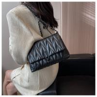Bolso Cuadrado Bordado Rombo Bolso Cadena Bolso Mujer Bolso Moda - details 5