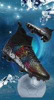 Zapatos de fútbol profesionales para hombres, botines de fútbol para jóvenes, zapatillas de entrenamiento de fútbol de cuero, zapatos de tacos de fútbol al aire libre - details 2