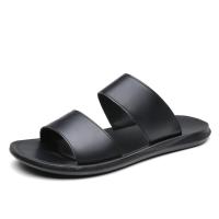 Zapatillas para Hombre de Cuero de Alta Calidad Sandalias Planas Antideslizantes para Exteriores y Verano - details 0