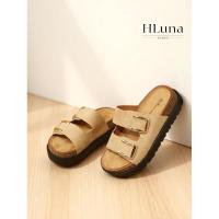 HLuna Bio Sandalias con Plataforma Doble Hebilla – Estilo Casual y Cómodo HT316 - details 2