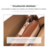 Mochila de cuero suave de gran capacidad para mujer 2025 moda tendencia bolso moda versátil mochila de viaje marea - details 16